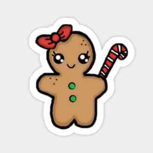 Gingerbread Girl Sticker